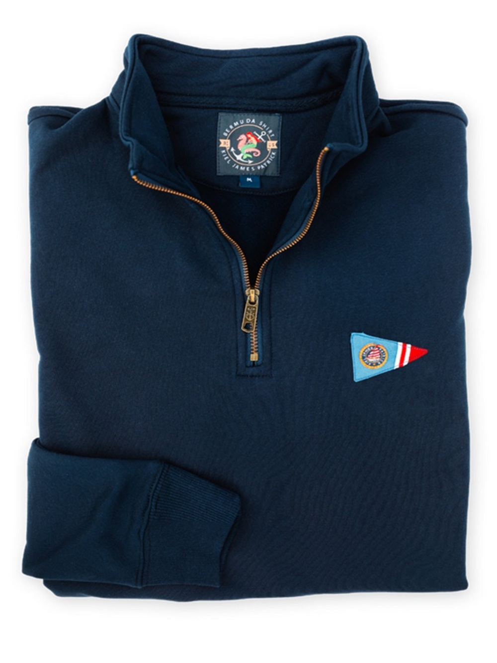 Kiel James Patrick Medium 1/4 zip Newport to Bermuda